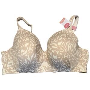 NEW Cacique Lightly Lined Full Coverage Bra Size 44D